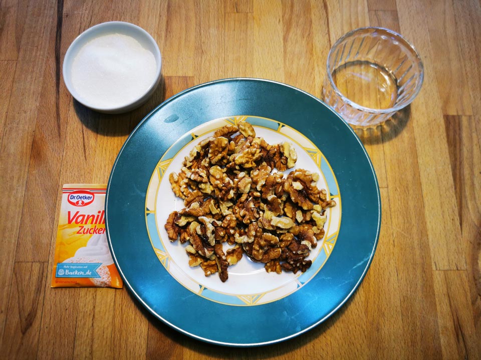 Kandierte Walnüsse – Einfaches Rezept für knusprigen Genus Kandierte Walnüsse – Einfaches Rezept für knusprigen Genus